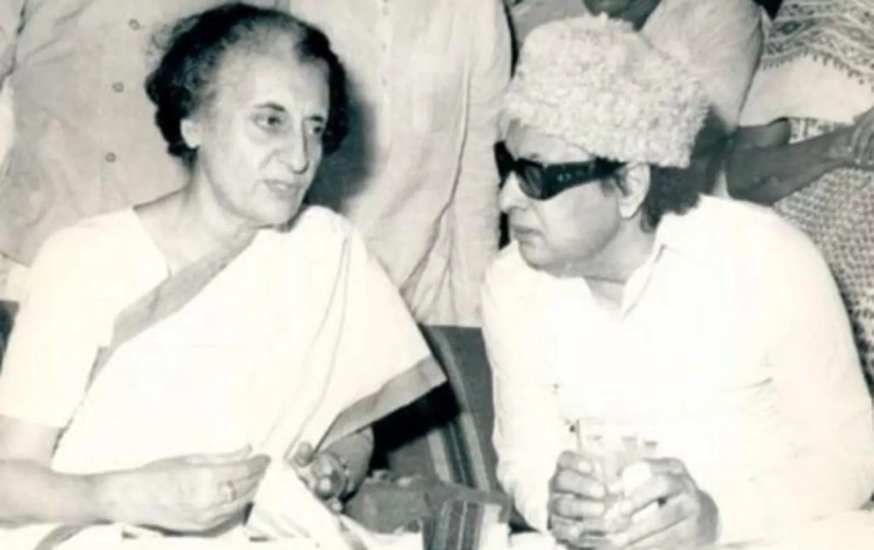mgr with indhira gandhi